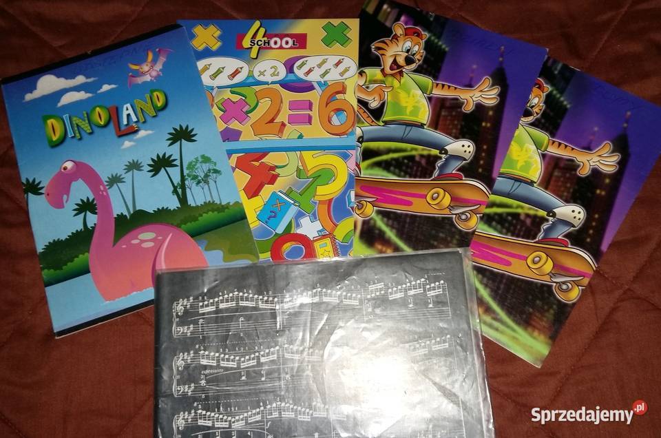 Blok szkolny w kratkę 100strZeszytZeszyty Łódź sprzedam