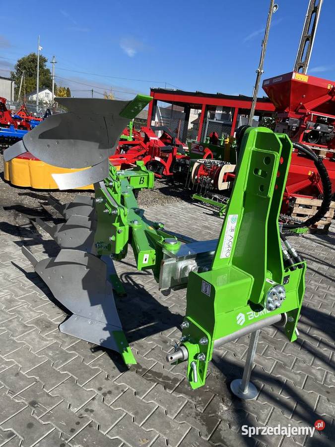 Pług 3 skibowy obrotowy BOMET AWEMAK Bareła Rolnictwo