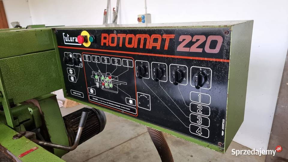 Strugarka 4stronna Futura Rotomat 220 Wejherowo