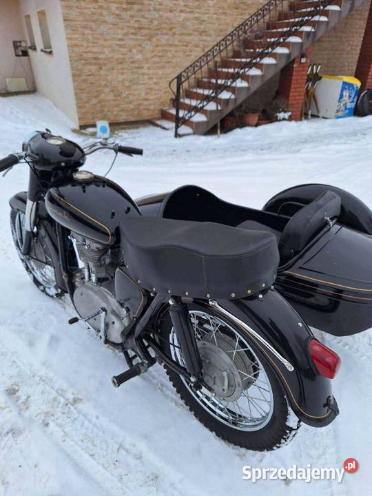 Junak M 10 z bocznym wózkiem Kraśniczyn