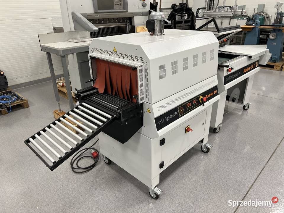 Zgrzewarka kątowa z tunelem obkurczającym Produkcja Radom sprzedam