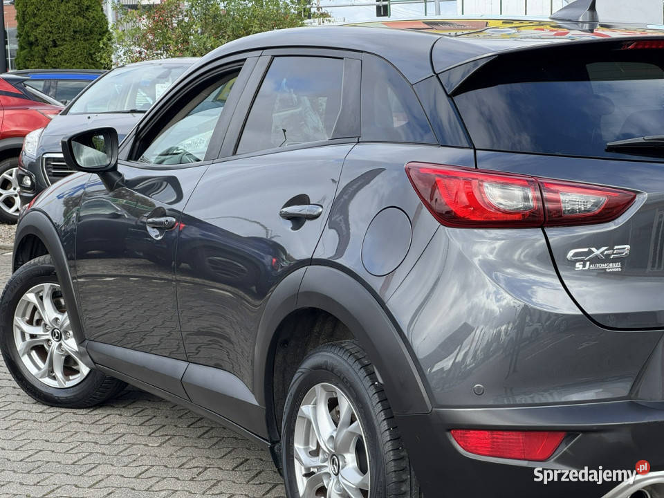 Mazda CX3 FILMFull LedNaviRoczna Gwarancja szary wielkopolskie Suchy Las sprzedam