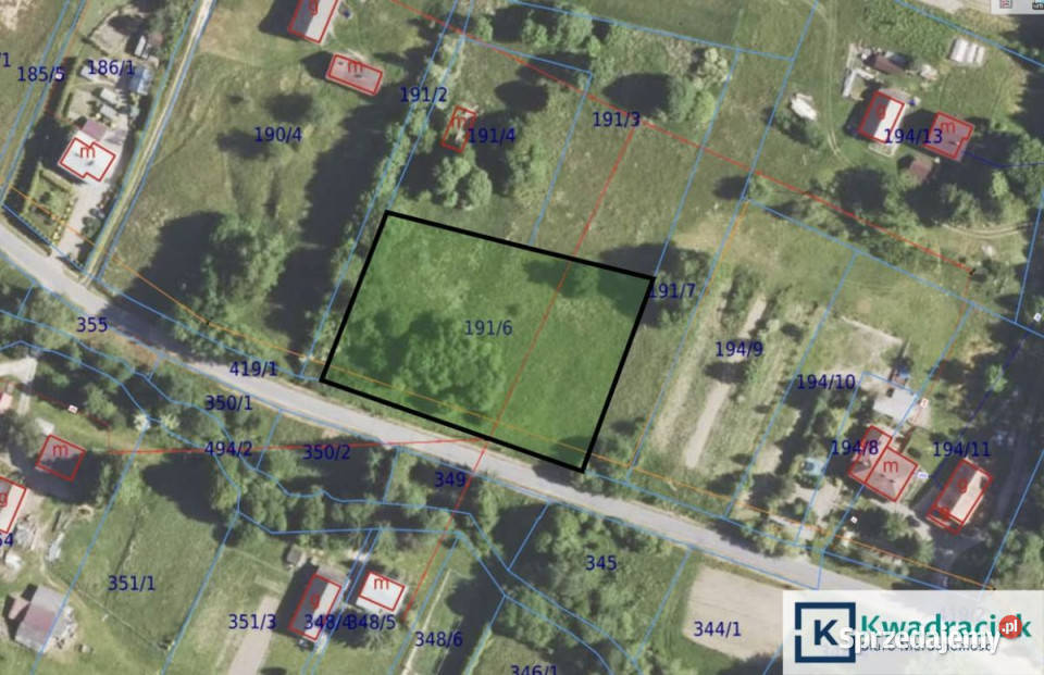 Grunt 4100m2 Pietrusza Wola