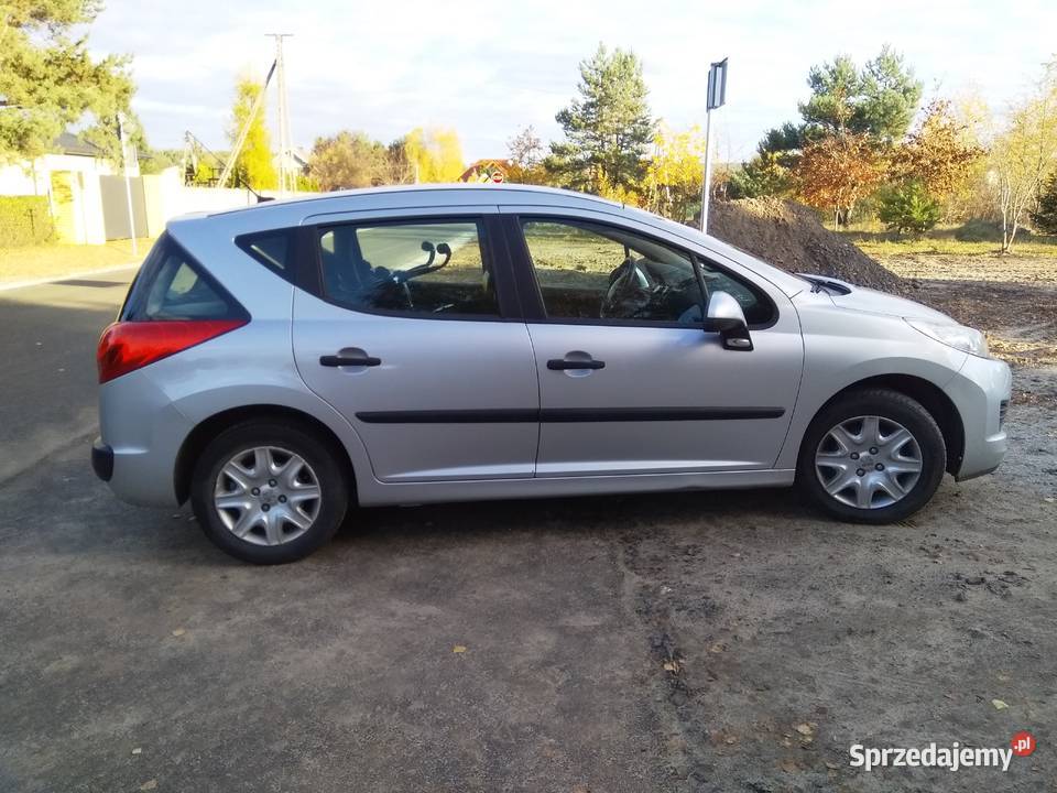 Peugeot 207 16 HDI kombi 2010 r poduszka powietrzna sprzedam