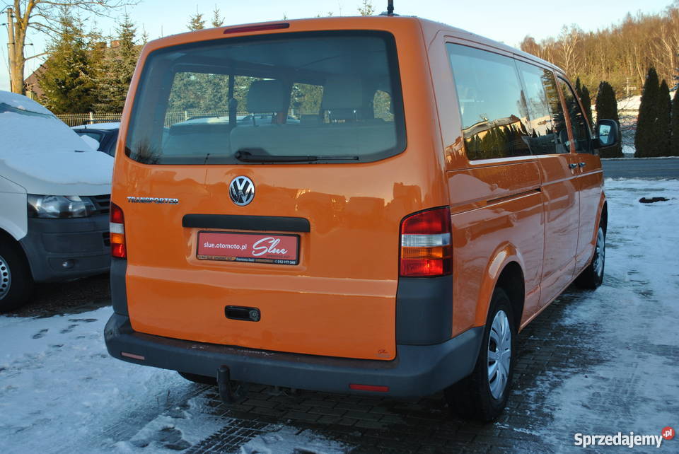 Volkswagen T5 Osobowy 9 Osób 19 TDI Hak Klima Sierakowice