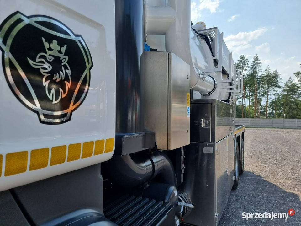 Scania Larsen 4 VAC Ładowarka próżniowa Daleszyce sprzedam