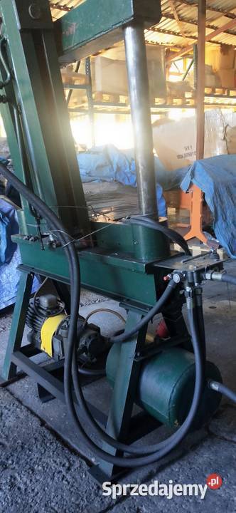 Prasa Hydrauliczna do zaginania blachy drutu 1 Przysieka