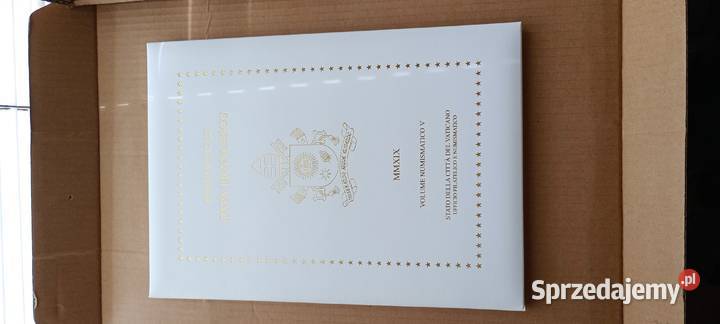 Stare Monety Medal Benedykt XVI set 2019 Watykan Lesko