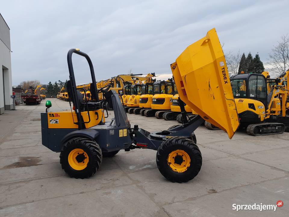WOZIDŁO 3 TONY JCB TEREX THWAITES AUSA pełny VAT Wozidła Krotoszyn