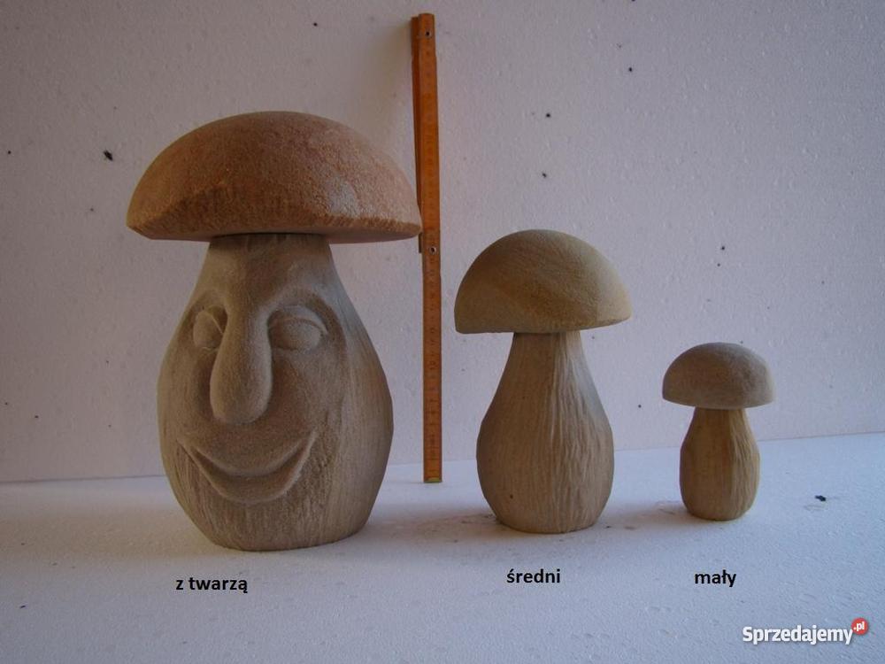 Śmieszny grzyb z piaskowca piaskowiec ogród Nowa Wieś Grodziska
