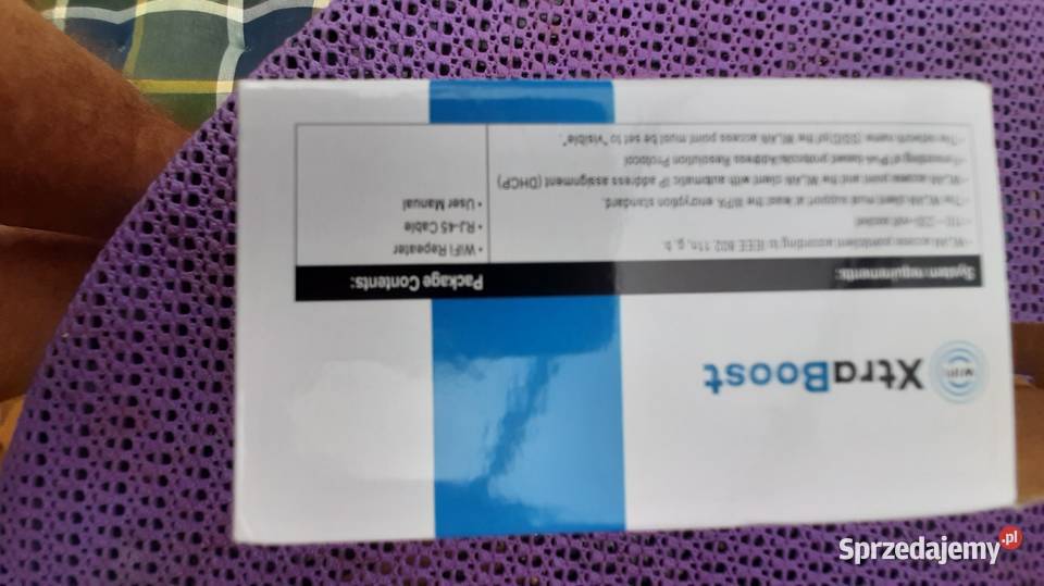 Wzmacniacz sygnału WiFi TV Grykonsole Comp itp Wzmacniacze Pruszków