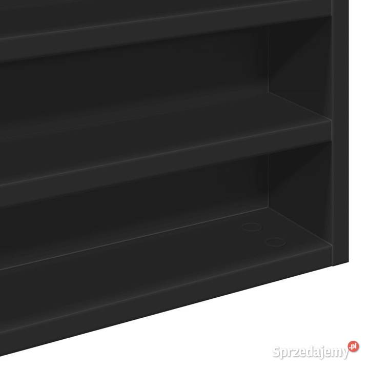 Witryna czarna 100x85x75 materiał drewnopochodny Warszawa