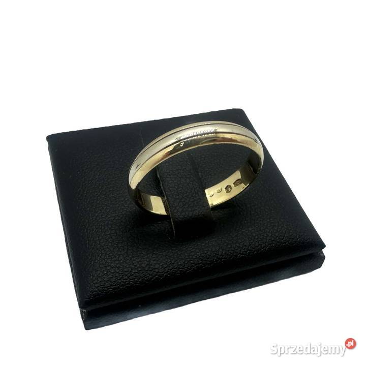 Złota Obrączka pr 585 344g R23 Obrączki warmińsko-mazurskie Elbląg