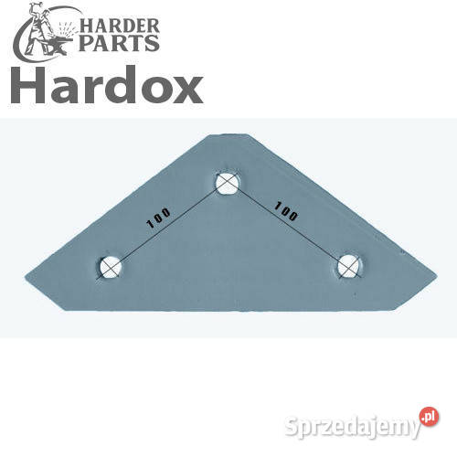 Płoza HARDOX 3401920S A 29 części do pługa Suwałki