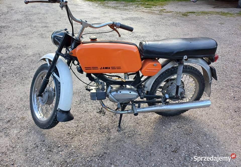 Jawa 50 Mustang pomarańczowy Kielce
