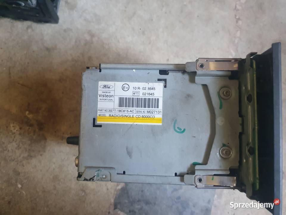 Radio fabryczne Ford 6000 cd 6000cd Focus c Kraków