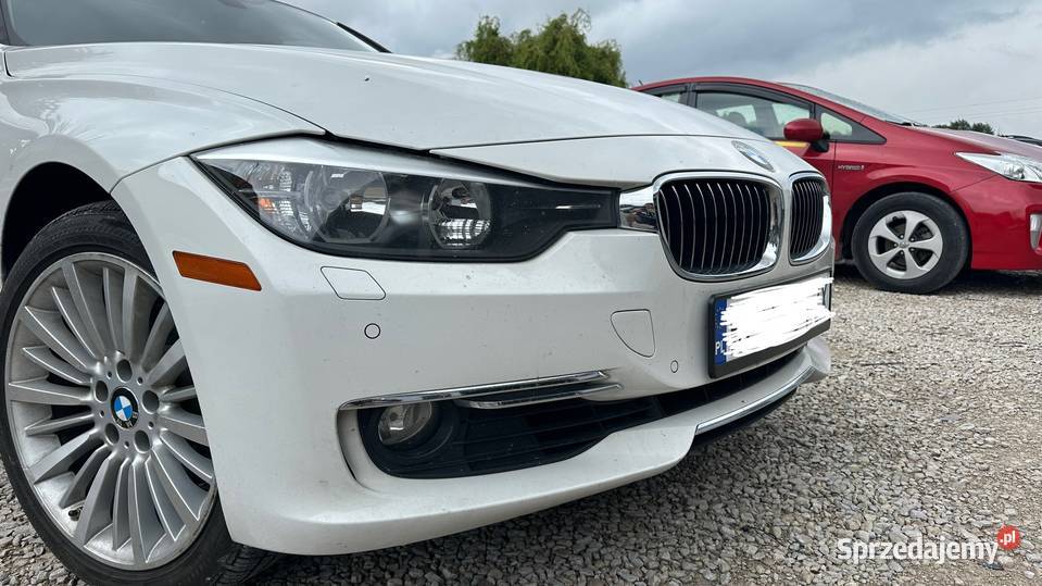Zderzak kompletny BMW F30 2014 USA Z LAMPAMI Pruszków