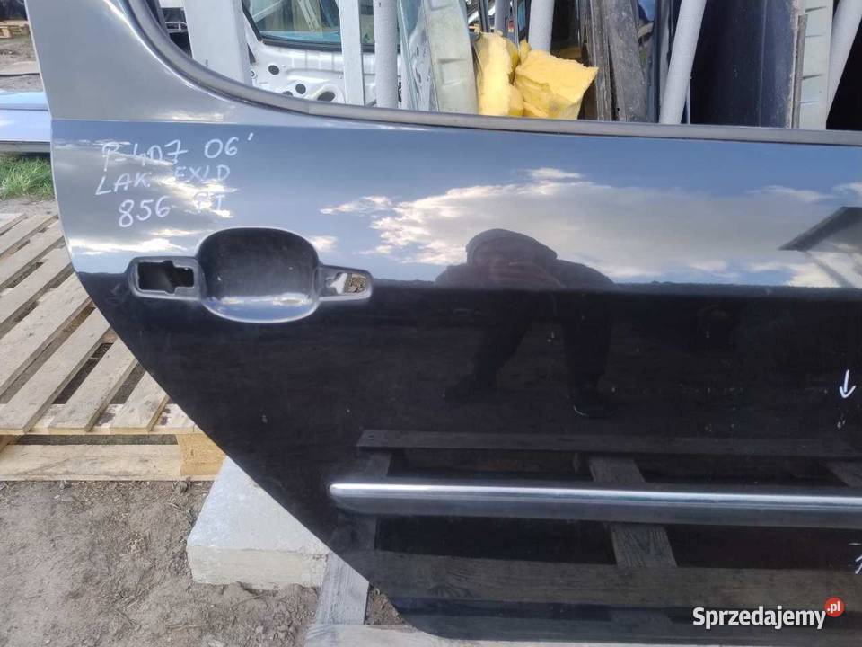 DRZWI PRAWY TYŁ EXLD PEUGEOT 407 wielkopolskie