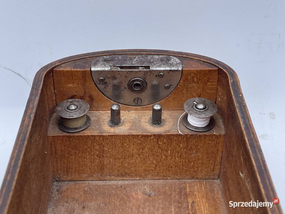 SZUFLADKA Z UCHWYTAMI NA SZPULKI 2 SZPULKI STARA