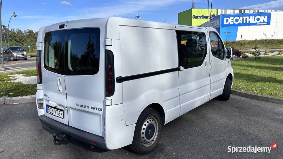 Opel Vivaro Long 6 osobowy brygadówka Trafic Vivaro Jaworzno