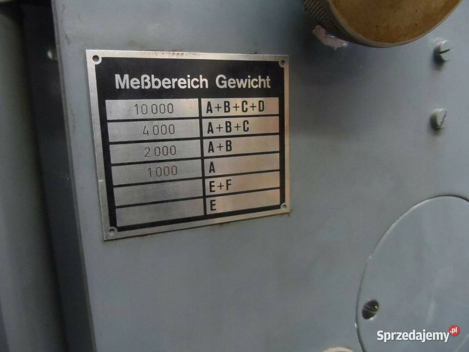 Prasa hydrauliczna wytrzymałościowa zrywarka U10 Pozostałe