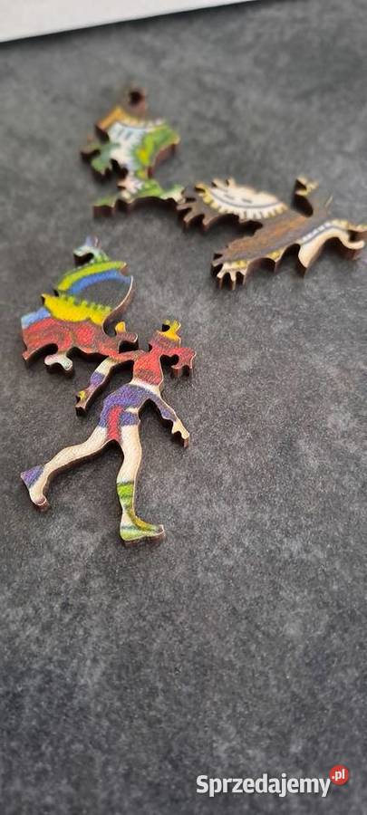 Nowe Puzzle Drewniane Rybołów XXL super na Ząbki sprzedam