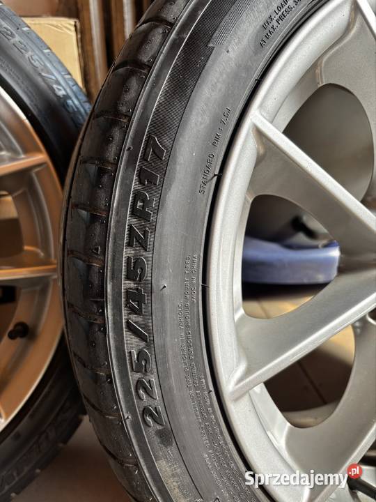 Felgi BMW 17 22545R17 opony letnie podkarpackie Przemyśl