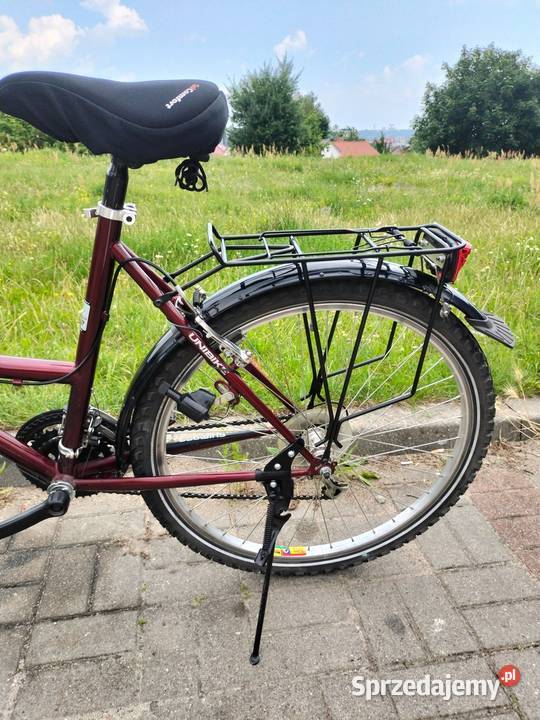 Rower Unibike Trawers L damski Rama koloru bordo Gdynia