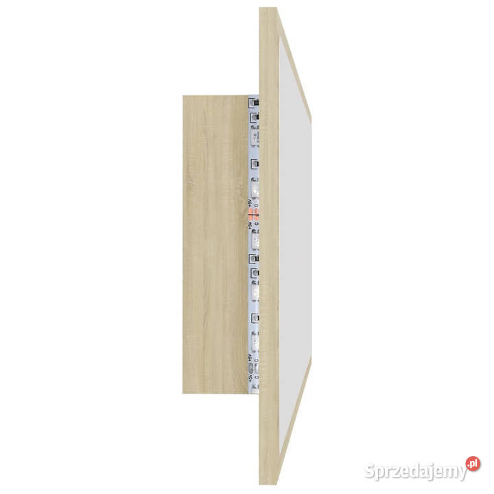 Lustro łazienkowe LED kolor dąb sonoma 100x85x37 Warszawa sprzedam