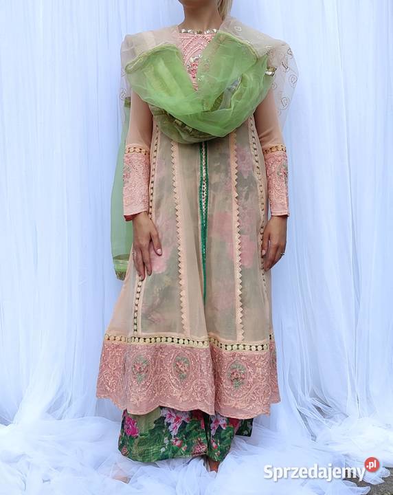 Strój Bollywood S 36 indyjski orientalny etno Szczecin sprzedam