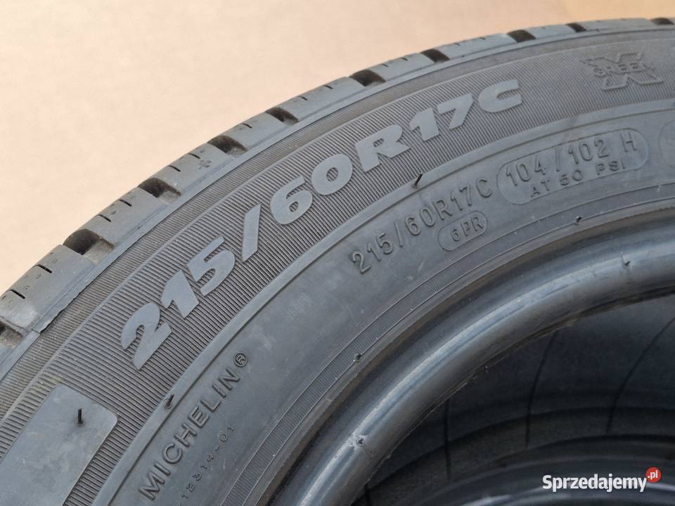 OPONY LETNIE MICHELIN AGILIS 21560R17C 2156017C lubuskie Bieleń