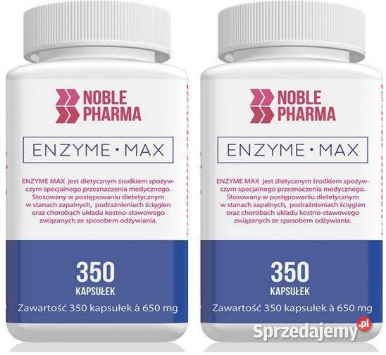 NOBLEPHARMA ENZYME 350 REHABILITACJA ODPORNOŚĆ Pozostałe mazowieckie Warszawa sprzedam