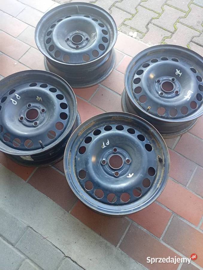 Felgi stalowe 15 opel corsa D 4x100 Piekoszów