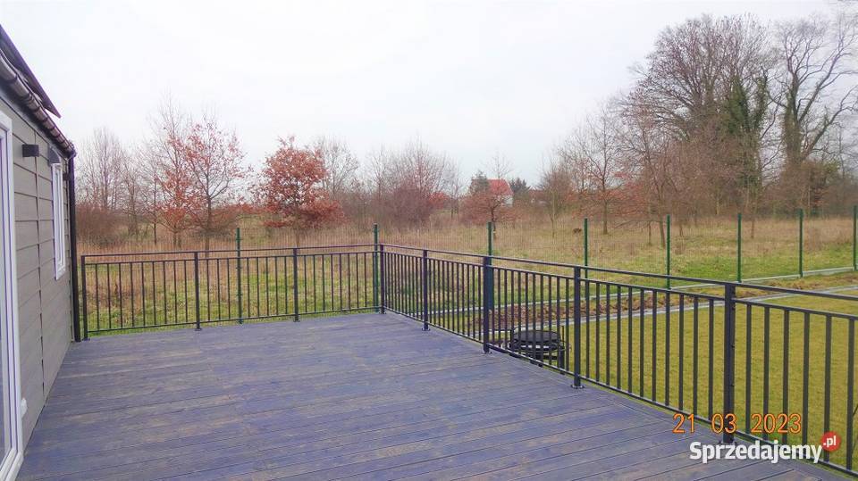 Balustrada balkonowa metalowa stalowa barierka Balustrady i barierki Dom i Ogród Piotrowiec