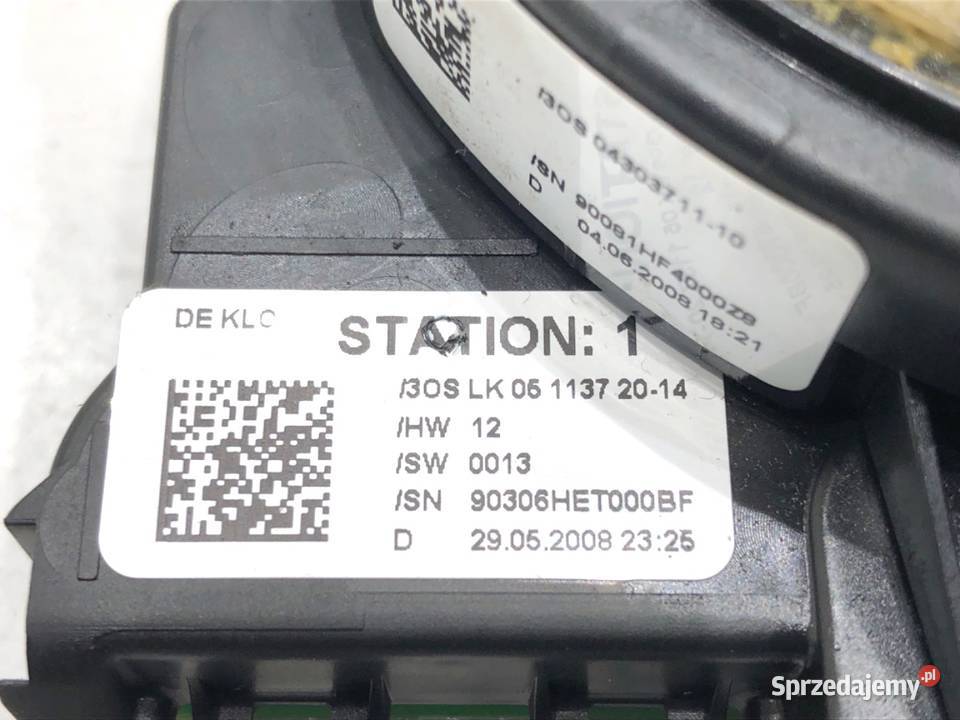 TAŚMA AIRBAG AUDI A4 B8 0715 Kombi