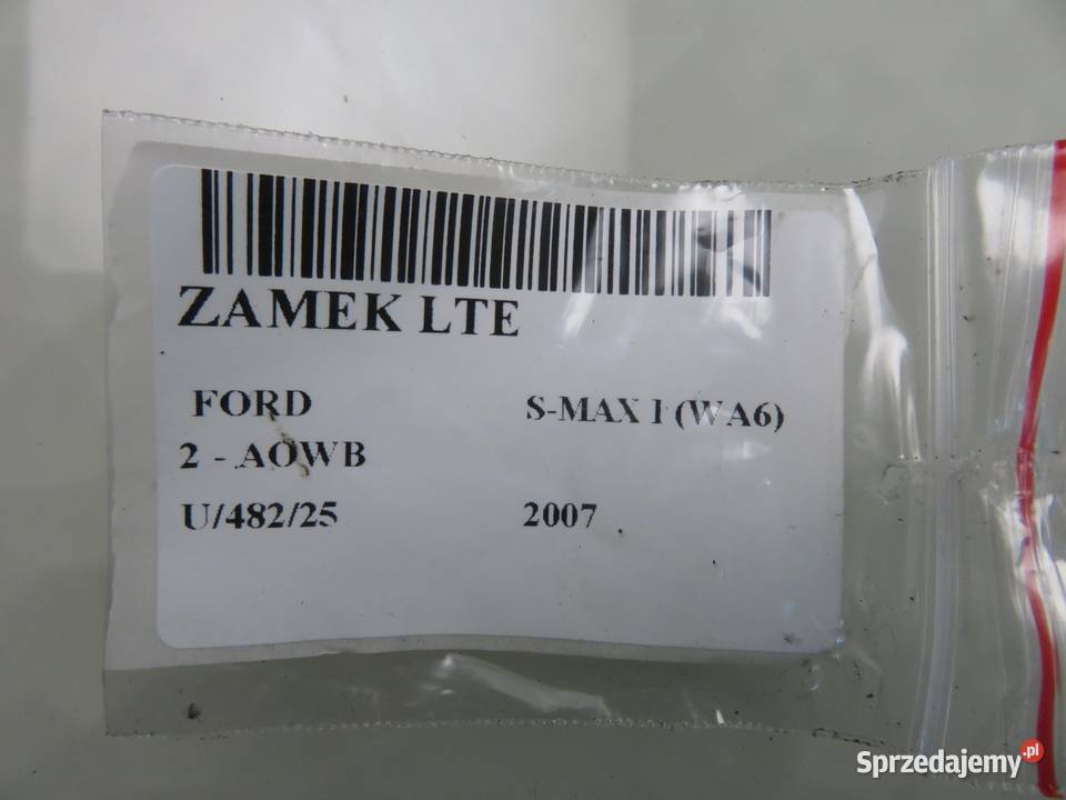 ZAMEK LEWY TYLNY FORD S I WA6 6M2AR26413BA sprzedam