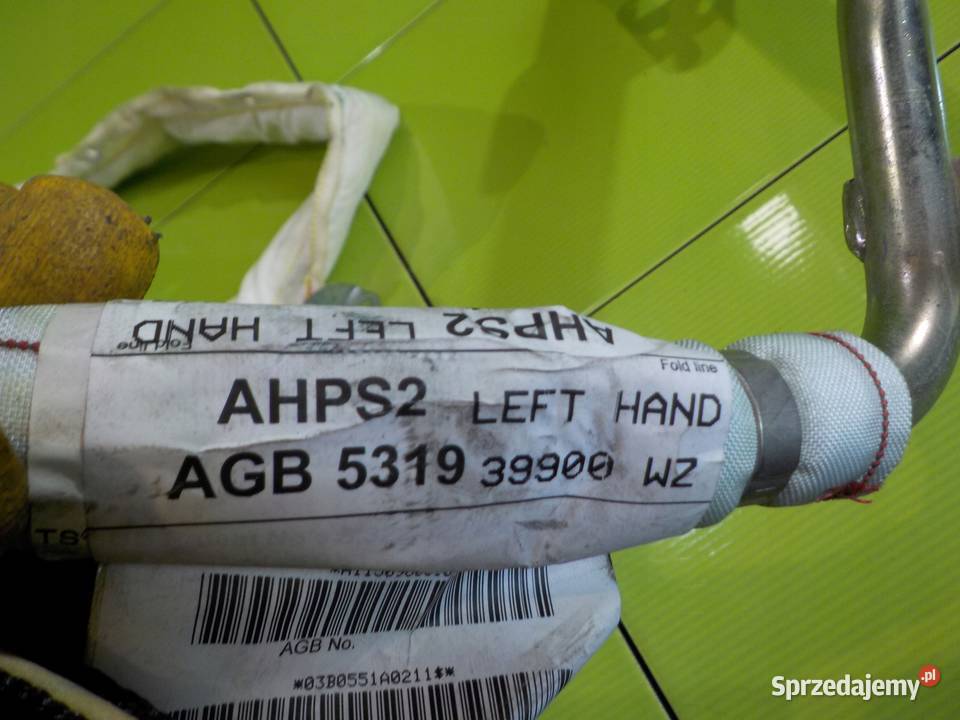 MINI COOPER S ONE I 03 kurtyna powietrzna lewa osobowe Poduszki powietrzne