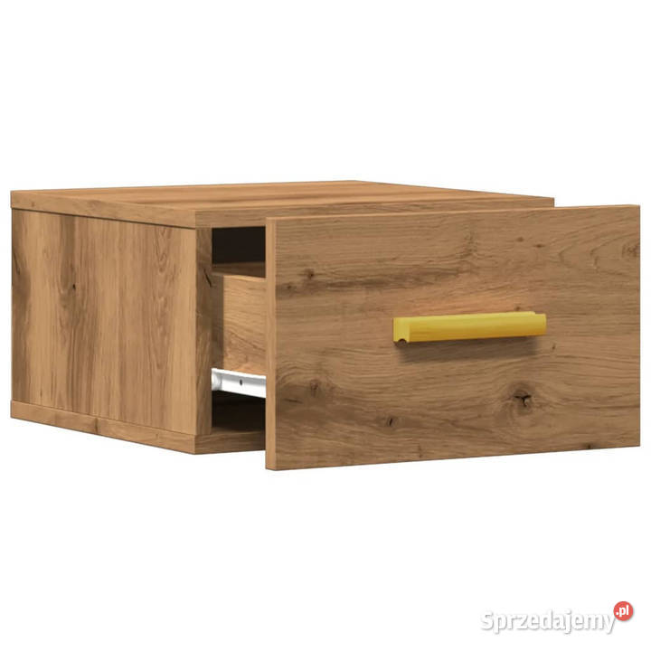 Wisząca szafka nocna dąb artisan 35x35x20 mazowieckie Warszawa