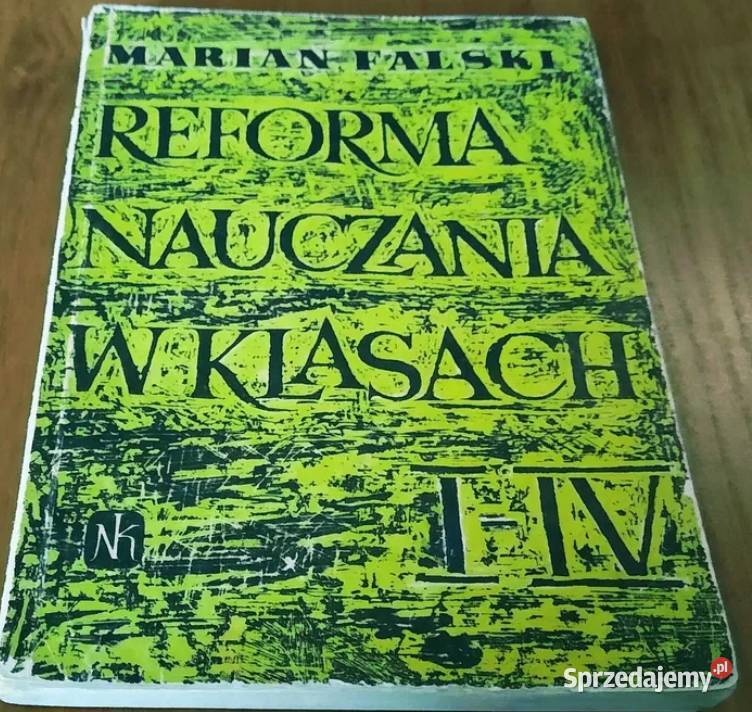 Reforma nauczania w klasach 14 IIV garść uwag do Podręczniki Gdańsk sprzedam