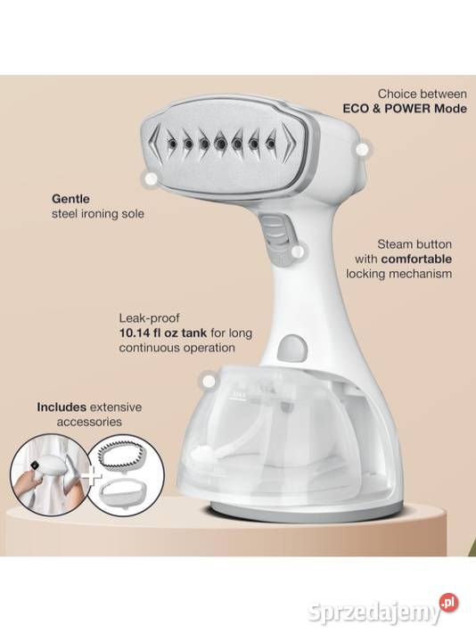 Parownica ręczna do ubrań 1500W Pozostałe Lublin