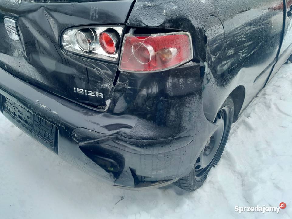 Seat Ibiza 14 benzyna 75 05r z de climatronic wielkopolskie Szamotuły