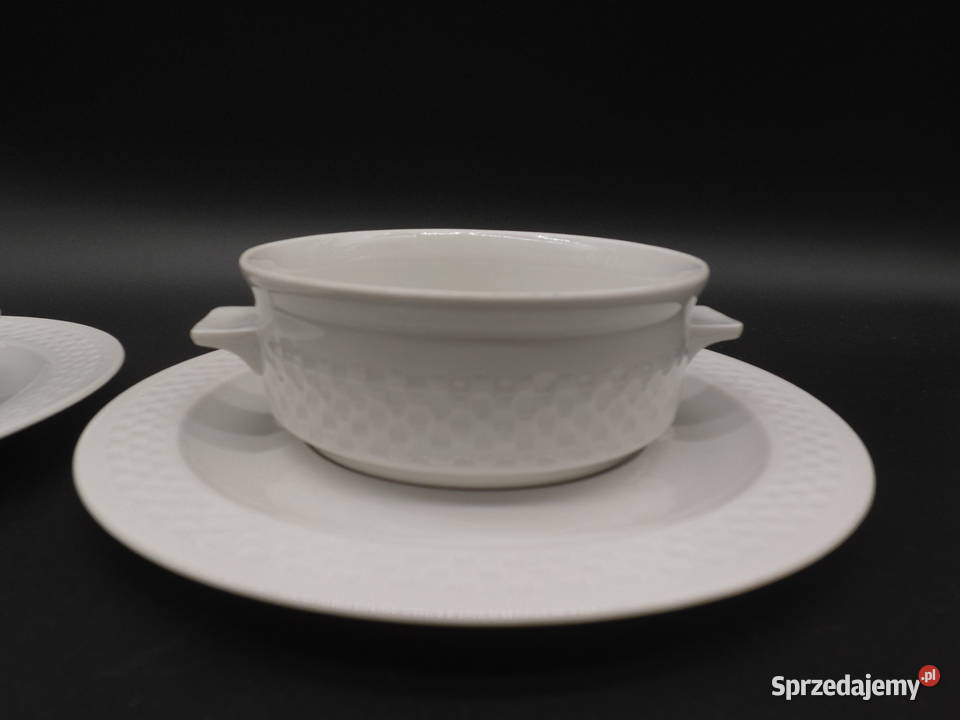 Bulionówki porcelanowe 2 ILMENAU DAPHNE Porcelana i szkło Raszków