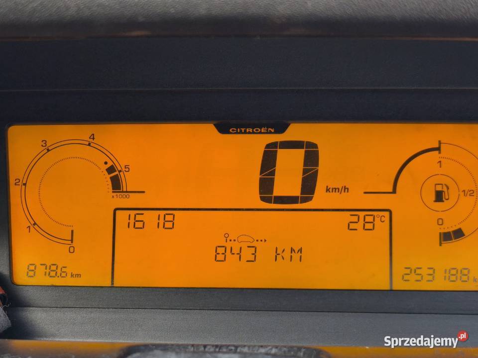 Citroen C4 Picasso 2007r 16 hdi elektryczne szyby śląskie Myszków