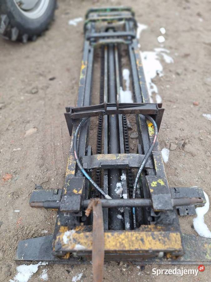 Maszt podnośnik do ciągnika na tył ciągnika Rolnictwo kujawsko-pomorskie Pikutkowo