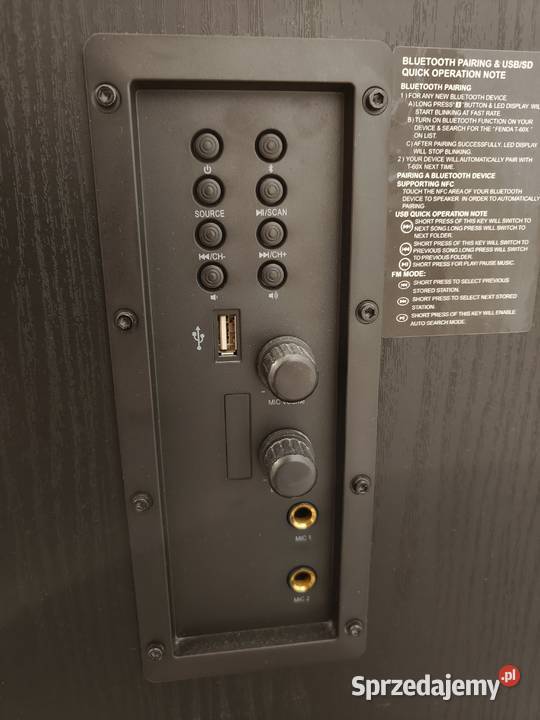 Kolumny aktywne Fenda T60X 110W Audio Gdańsk