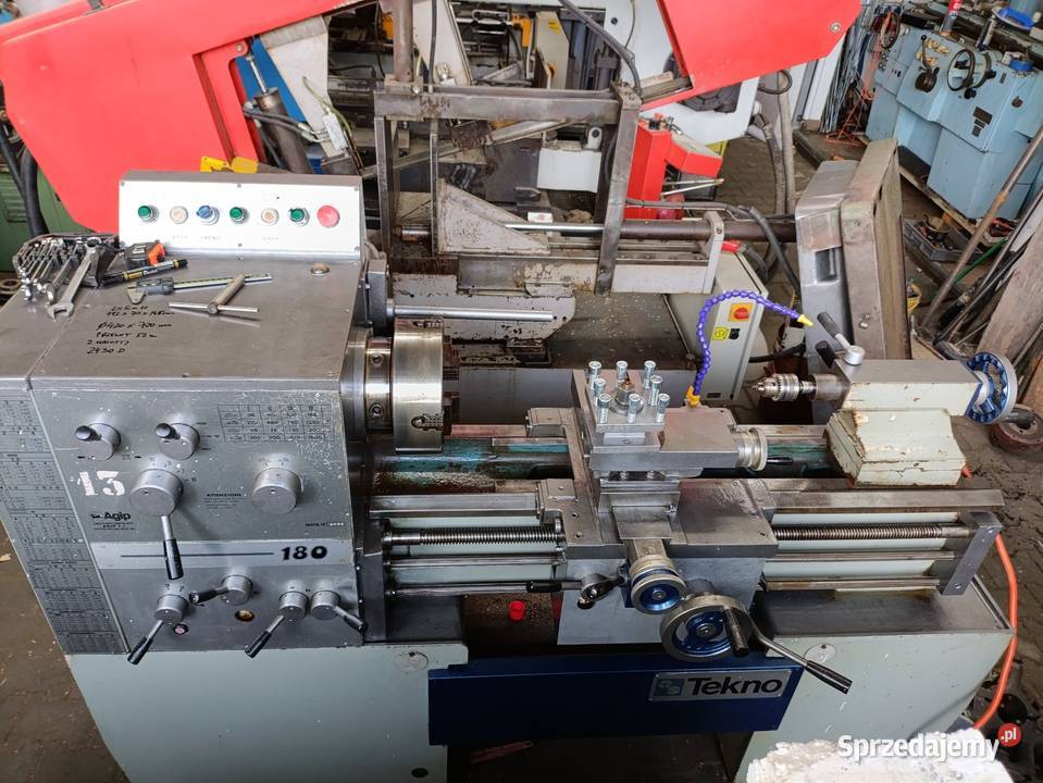 Tokarka Tekno Tum 25 b x 800 Tug 40 Tud 50 16k20 Maków Podhalański