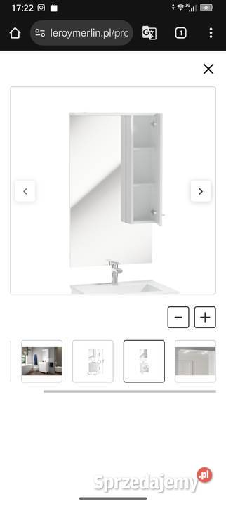 Szafka z lustrem i oświetleniem Lustra Lustra