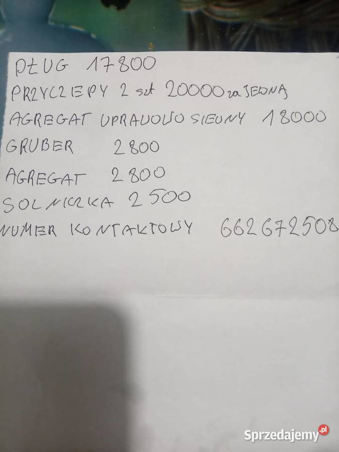 Likwidacja gospodarstwa Błażejowice Dolne