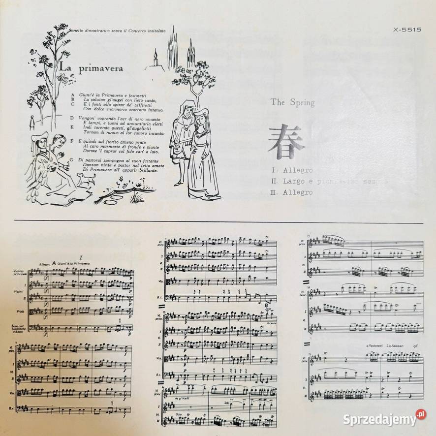 Vivaldi Roberto Michelucci The Four Seasons EXEX Warszawa
