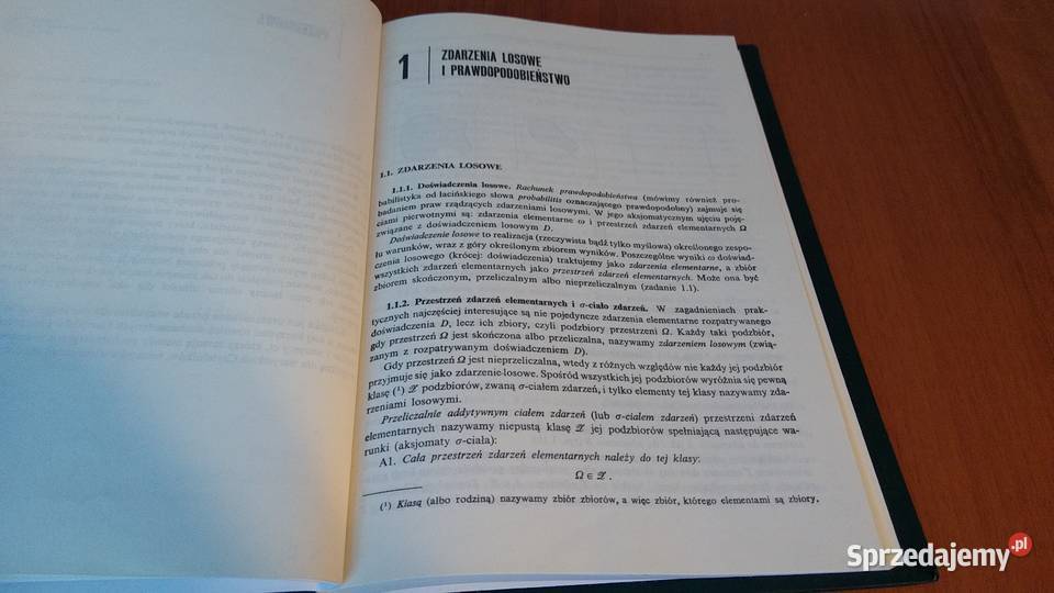 Rachunek prawdopodobieństwa w zadaniach Krysicki Rok wydania 1993 Gdańsk sprzedam
